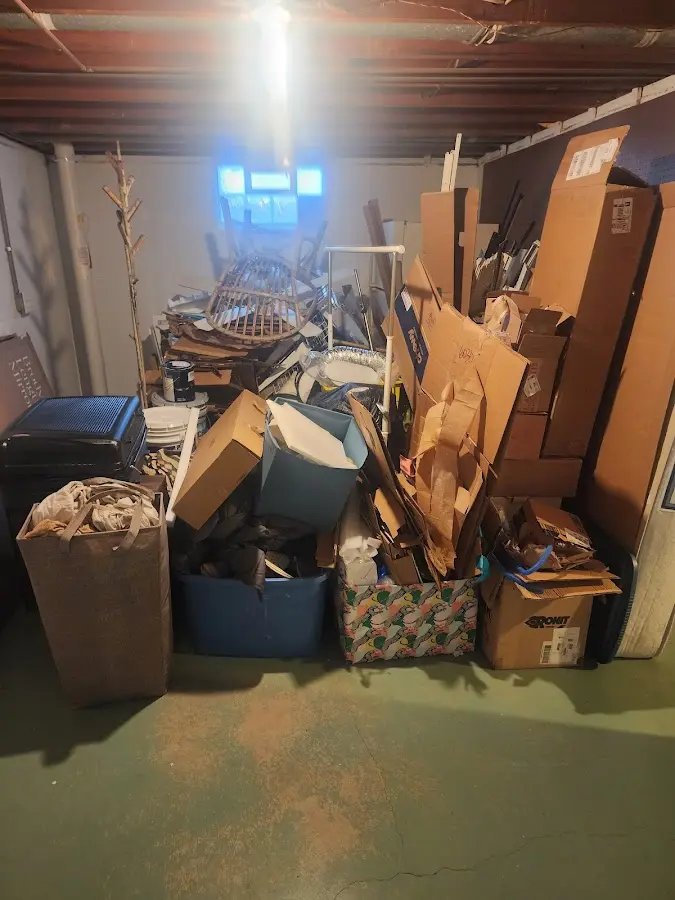 Roll-off dumpster container at job site for Construction Dumpster Rental in Viera West